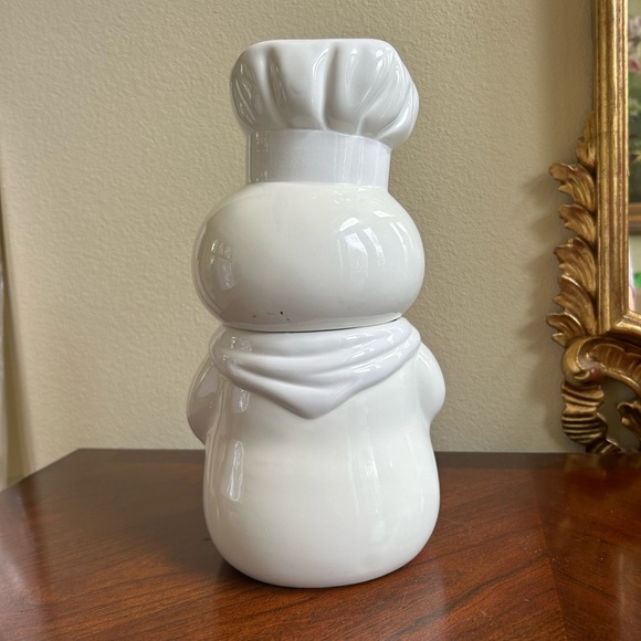 Vintage 1988 Pillsbury co. Collectible Ceramic Pillsbury Dough Boy cookie jar - Picture 2 of 4